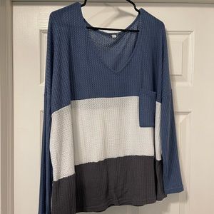 Shein 1X Long Sleeve Shirt